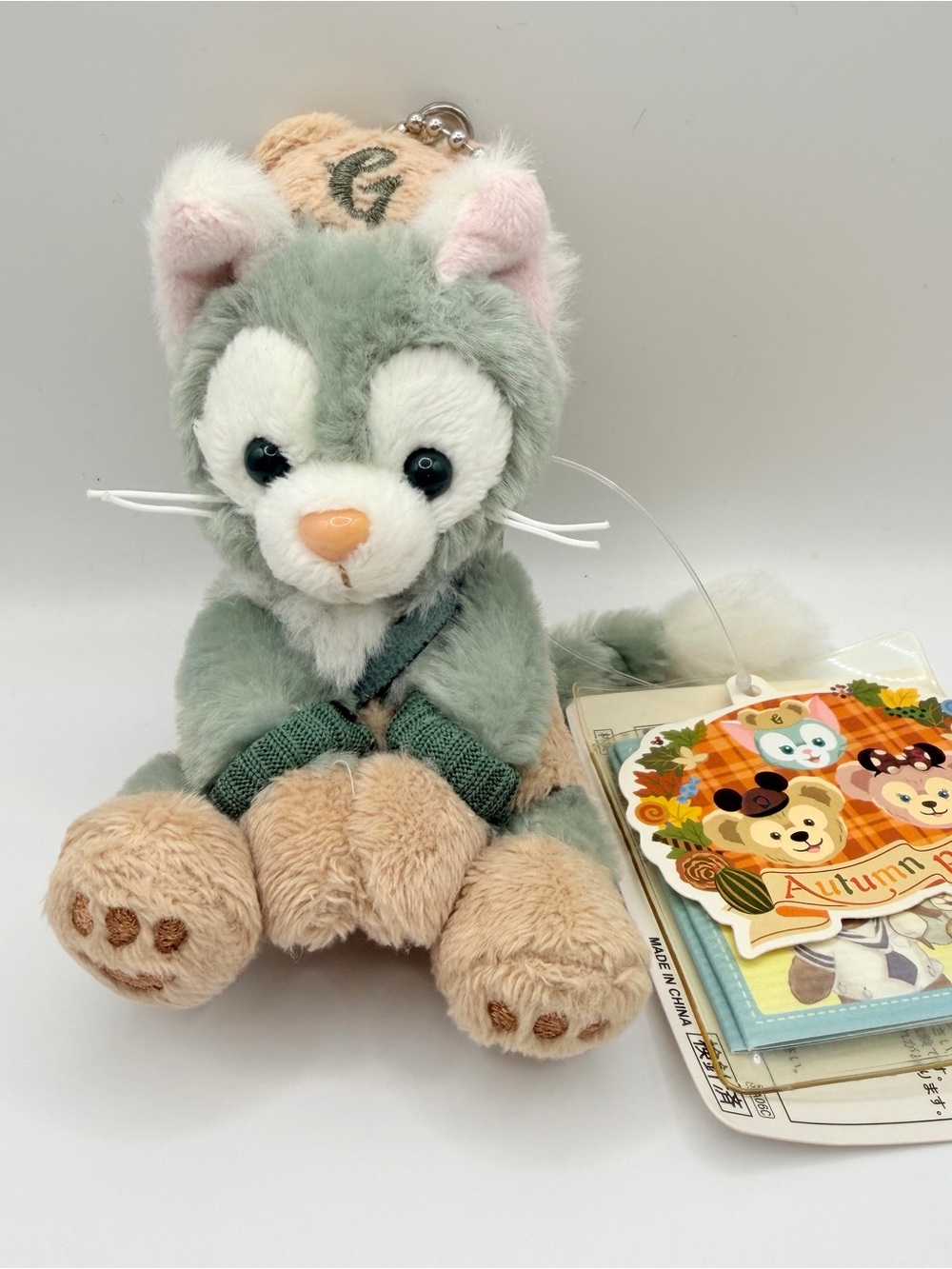 NEW Tokyo Disney Sea Gelatoni Japan Autumn Palette Plush Keychain Halloween